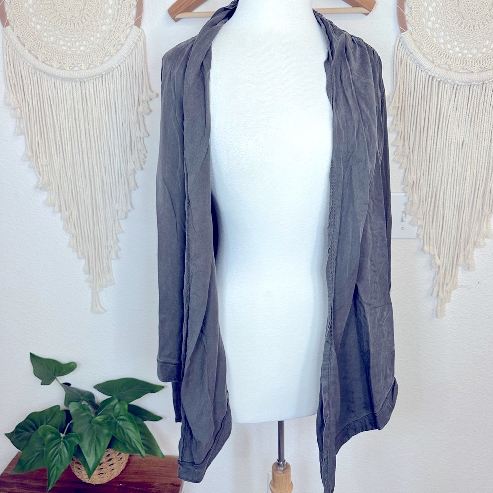 Lululemon greenish gray waterfall lightweight cardigan small